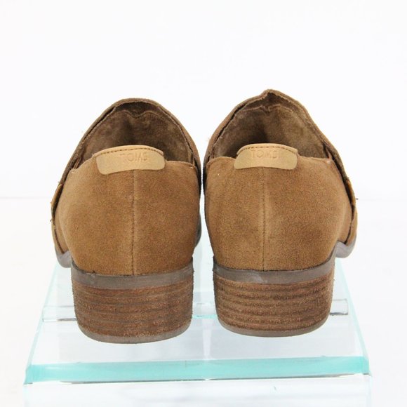 Toms Shaye Boots Women Suede Bootie sz 7 Western style Shootie - Picture 7 of 9